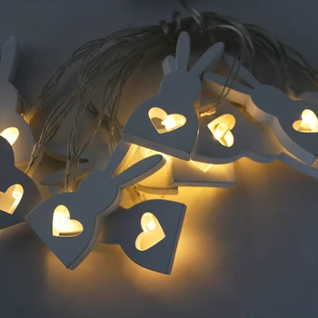 10LEDs Decor de Paști Ouă de Paști Șir de Lumini Iepurasul Tipa Agățat Lumini Ghirlanda Zână Lampa Paste Fericit Decoratiuni pentru Casa