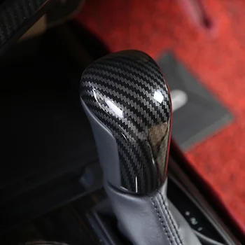Pentru Toyota corolla E210 Altis 2019 2020 ABS, Fibra de Carbon, Masina manetei schimbătorului de viteze buton de Cap acoperire cadru trim accesorii 1buc
