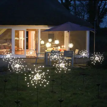 90/150 LED Lumina Solara de Exterior rezistent la apa Solar focuri de Artificii Lumina Gazon Lumini Grădină, Terasă Decor de Vacanță de Crăciun Iluminat