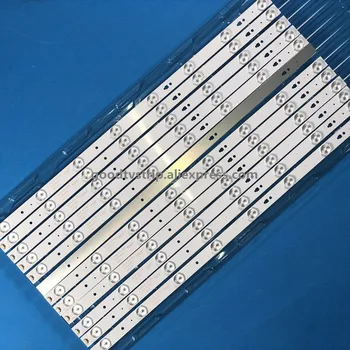 12Pieces/set de Fundal cu LED strip 8 lampă Pentru Hai er LE55F3000W Light Bar LED55D8-ZC14-05(O) 30355008207 30355008210 LE55F3000W