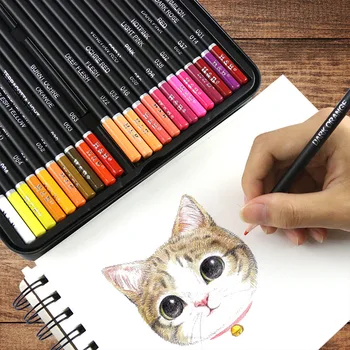 120 72 Culori Ulei De Lemn Creioane Colorate Profesional Set Creioane Pastel Artist Pictura Pentru Desen Schiță De Artă Școală Supplie