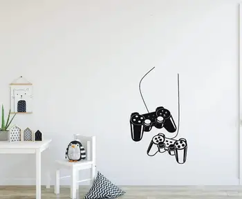 YOYOYU Joystick Autocolant Perete Gamer Joc Video de Vinil Decal Artă Murală Poster Acasă Decorare Casa Dormitor, loc de Joacă pentru Decor Y-209