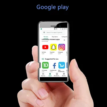2020 mini smartphone Android 7.1 telefon mobil GSM/LTE/WCDMA Google play celular 3.2 Inch Telefon Mobil WiFi, GPS, Bluetooth telefoane