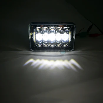 4buc 4x6 Faruri cu LED-uri Dreptunghiulare H4 Plug pentru GMC Safari Ford, Chevrolet, Toyota, Nissan Camioane de 5