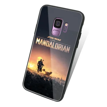 Pentru a-i Apăra show tv silicon moale telefon de sticlă acoperi caz shell pentru Samsung Galaxy S8 S9 S10 S10e S20 ultra Nota 8 9 10 Plus