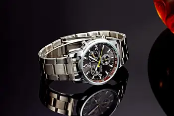 Brand de lux din Oțel Inoxidabil Bărbați Ceasuri de Moda Sport de Afaceri relogio masculino Cuarț Încheietura Ceas Barbati Ceas reloj hombre