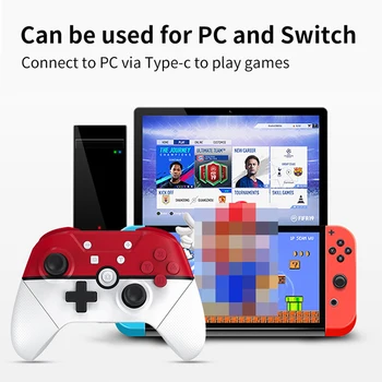 Pentru Nintendo Comutator Lite Gamepad Wireless Pentru Nintend Comutator Pro Controller NFC Turbo 6-Axa Dublă cu motor de Joc 3D Joystick-uri pentru PC