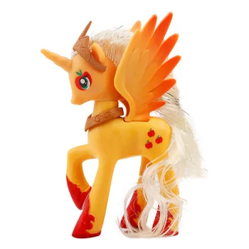 Unicorn Apple Jack Cal PVC Acțiune de Jucarie Figurine Copii Jucarii 14 CM inaltime