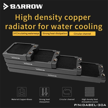 Barrow Dabel-30a serie Radiator Grosime de 30mm de Înaltă densitate singur val de cupru apă de răcire rând 240