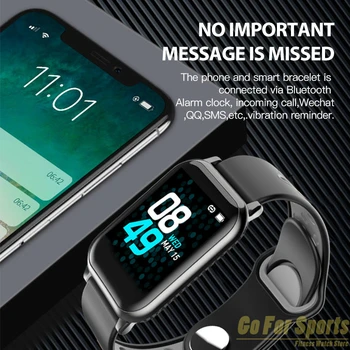 KY11 Fitness Tracker Inteligent Ceas cu Pedometru Impermeabil Monitor de Ritm Cardiac Somn Bluetooth Smartwatch Oameni de Mers pe jos PK B57