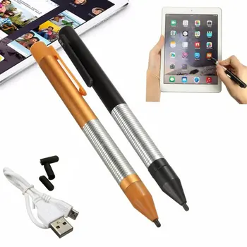 Silicon moale Portabil Dimensiune Mutilfuctional Ecran Touch Pen Capacitiv Stylus Pix Potrivit pentru Tablete pentru iPad