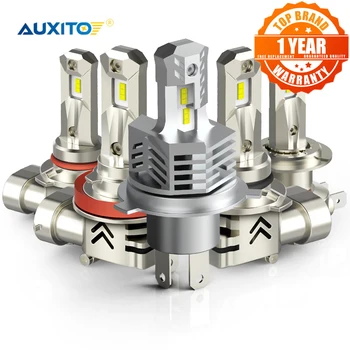 AUXITO 2 buc 12000LM H7 H11 cu LED-uri Faruri pentru Kia, Nissan, Toyota, Opel, Auto Bec Lampa H4, 9005 HB3 HB4 9006 Auto Car LED Lumina