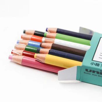 Uni Grăsime/Creion de Ceară 12buc/lot 12 Culori Disponibile Metal/Piele/Piatră/Sticlă Culoare Creioane 7600