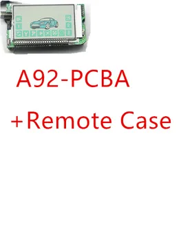 A92 LCD Telecomanda Cheii de Lanț /Breloc pentru Versiunea rusă Două Fel de Sistem de Alarma Auto Starline A92