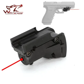 Tactic Laser Rosu 5mw vedere domeniul de Aplicare red dot pentru Glock 19 23 22 17 21 37 31 20 34 35 37 38 Pistol Pusca Airsoft Vanatoare Accesoriu
