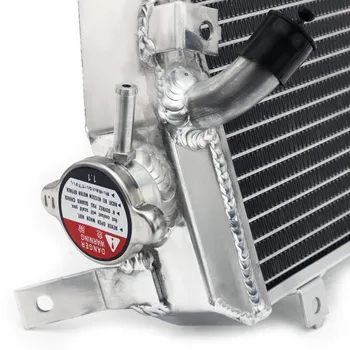 BIKINGBOY Motor din Aluminiu de Răcire cu Apă Radiator Cooler Pentru Kawasaki KLR 650 KLR650 2008 2009 2010 2011 2012 2013