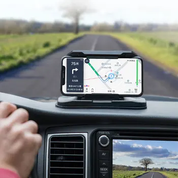 Telefon Suport Auto Pe tabloul de Bord 4.0 la 8 inch Tablet Telefon Titular în Mașină pentru iPhone 12 x MAX iPad Mini GPS Auto Suport de Telefon