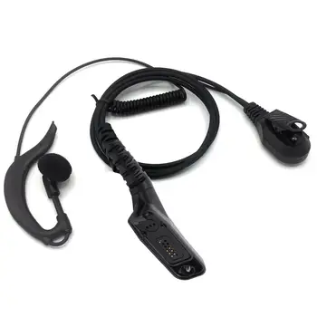 JXEJXO Cu suport Microfon Cască Cască Dual ASV pentru Motorolao Ham Radio pentru APX2000 APX7500 DGP4150 DP3400 DP3401 MTP850S