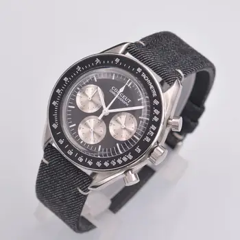 2019 corgeut Mens Ceasuri de Top de Brand de Lux Men ' s Sport ceas de 24 de ore complet cronograf Quartz Multifunctional Ceas de mână