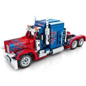 Creator Expert Technic Optimus Prime Western Star 4900 Camion Blocuri Caramizi Clasice Model De Jucărie Pentru Copii Compatibil