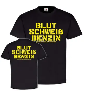 2019 Vara de Îmbrăcăminte de Brand Blutut Schweib Benzin EGS T-shirt de Tuning Auto Schrauber Hobby Leidenschaft #24781 Noutate Tricou