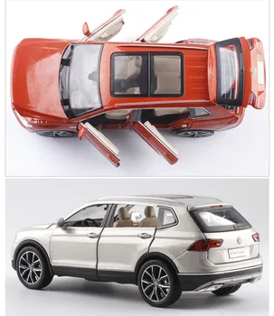 1/32 Touareg L SUV Aliaj Model de Masina Jucărie pentru COPII turnat Juca Vehicul Cadouri pentru Copii Baieti