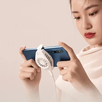 Xiaomi Mijia Congelate Răcire Clip Portabil Telefon Mobil De Aer Condiționat Să Se Răcească În Al Doilea Zgomot Redus Pentru Mai Multe Dispozitiv De Dimensiuni Telefon