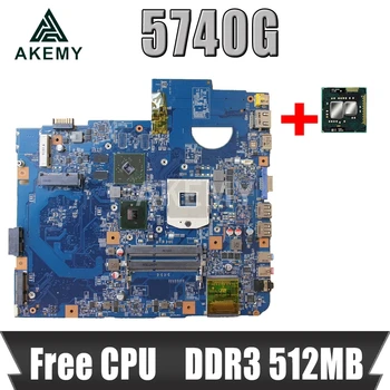 Akemy Pentru Acer aspire 5740G 5740 5740Z Laptop placa de baza MBPMG01001 MB.PMG01.001 48.4GD01.01M HM55 DDR3 512MB GPU cpu liber