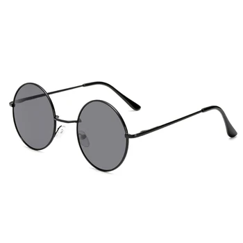 1 pereche de Moda Bărbați Femei Vintage Retro ochelari de Soare Rotund din Metal Rama de Ochelari Ochelari Driver Ochelari de protecție Ochelari de Sport in aer liber
