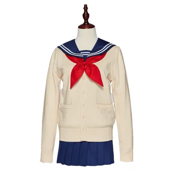 Anime Eroul Meu mediul Academic Boku no Hero Academia Himiko Toga JK Uniformă Fuste Pulover Pulovere Cardigan Costume Cosplay Costum