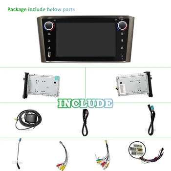 DSP IPS 4G 64G 8CORE Android 9.0 navigare Auto Pentru Toyota Avensis T25 2002-2008 GPS audio stereo radio nu dvd player