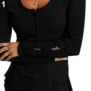 Fierbinte De Vânzare De Top Negru T Shirt Sexy Scurte De Bază Tricouri Femei Club Femei Albe Tricouri 2021 Primăvara Iarna Cu Maneci Lungi Din Dantela
