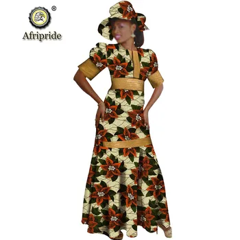 African Rochii pentru Femei de la Ankara Dashiki Îmbrăcăminte Tradițională Purta Ceara de Moda Pălărie de Potrivire de Imprimare de Costume AFRIPRIDE S2025001