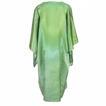 NOI Păun Verde de Femei din China, camasa de noapte, Halat de baie Plus Dimensiune 6XL Raionul Rochie de Noapte Pijamale Sexy Halat de Caftan Rochie de Satin