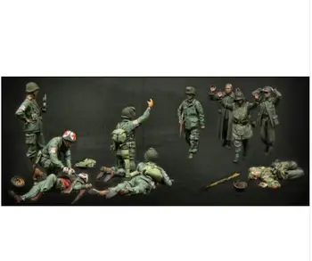 Noi Neasamblate 1/35 Armatei SUA și vechi Rășină Kit DIY Jucării Nevopsite rășină model