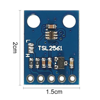 Aokin TSL2561 GY-2561 Senzor de Luminozitate Breakout de Lumină în infraroșu a modulului Senzorului de integrarea senzorului AL