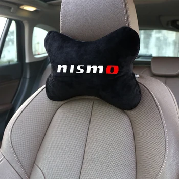 Auto Styling centura de scaun Auto acopera si tetiera pentru Nissan Nismo ține de pluș cald pad umăr și gât protector Accesorii