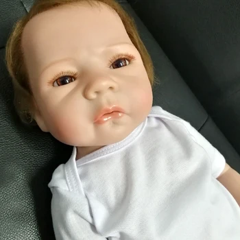 18 inch renăscut Papusa plin de vinil silicon baby Sofia real bebe papusa jucării pentru copii cadouri