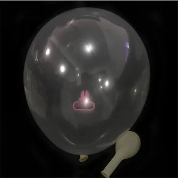 100buc Baloane si Accesorii de Culoare Transparent Balon Latex Locul de Nunta Petrecere Aranjament Consumabile Ziua Decor Inflat