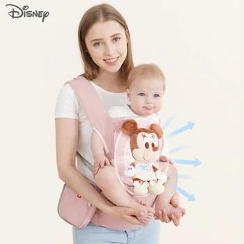 Disney original de la 0 la 36 de luni transportator copil talie scaun copil nou-născut purtător de călătorie copil cangur fața curea