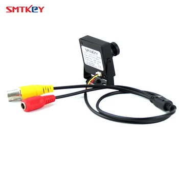 SMTKEY CMOS 700tvl 3.6 mm lentilă Mini camera cctv mici cctv aparat de fotografiat cu cablu