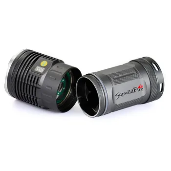 De înaltă Calitate Supwildfire 20000LM 8 x XML T6 LED-uri de Putere și Modul de Afișaj Digital de Vânătoare Lanterna