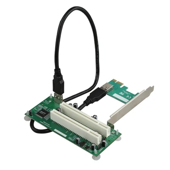 PCI-Express Adaptor PCI Card PCIe Dual Slot Pci placa de extensie USB 3.0 a Adăuga pe Carduri Converter TXB024