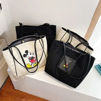 Disney geanta femei 2020 noua moda all-meci de desene animate Mickey portabile panza de sac mare capacitate tote sac