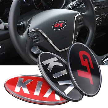 Auto-styling Decorative Insigna Volan Autocolant Decal PENTRU KIA K2 K3 K5 K7 K9 Sorento Sportage R Rio Sufletul Accesorii Auto