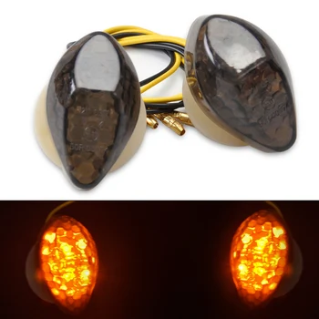 DWCX Fum LED-uri de Culoare Muntele de Semnalizare Indicator luminos de Semnalizare Marker Pentru Honda CBR 600RR 1000RR 600 F3 F4i CB 919F 900RR