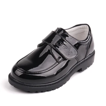 ActhInK Noi Băieții Formale Din Piele Pantofi De Nunta Anglia Stilul Copii Performanță Pantofi Blând Școala De Băieți Din Piele De Brevet Pantofi Rochie