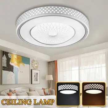 Rotund LED Lumini Plafon Lampă Moderne de Lux lampă de tavan Camera de zi Dormitor Bucatarie Culoare Acril Lampa AC110-240V