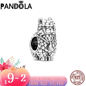 2020 nou Argint 925 Animal Pufos Llama Farmecul Margele Brățară Fit Original Pandora Brățară DIY Bijuterii Pentru Femei