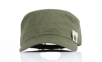 Moda Unisex Acoperiș Plat Pălărie Femei Barbati Primavara Vara Cadet de Patrulare Bush Pălărie Teren de Baseball Capac de Bumbac gorras